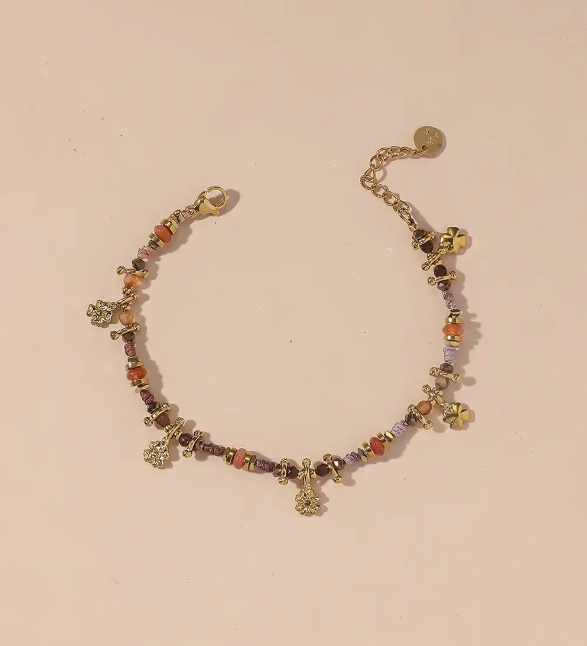 Bracelet cristal - Acier inoxydable
