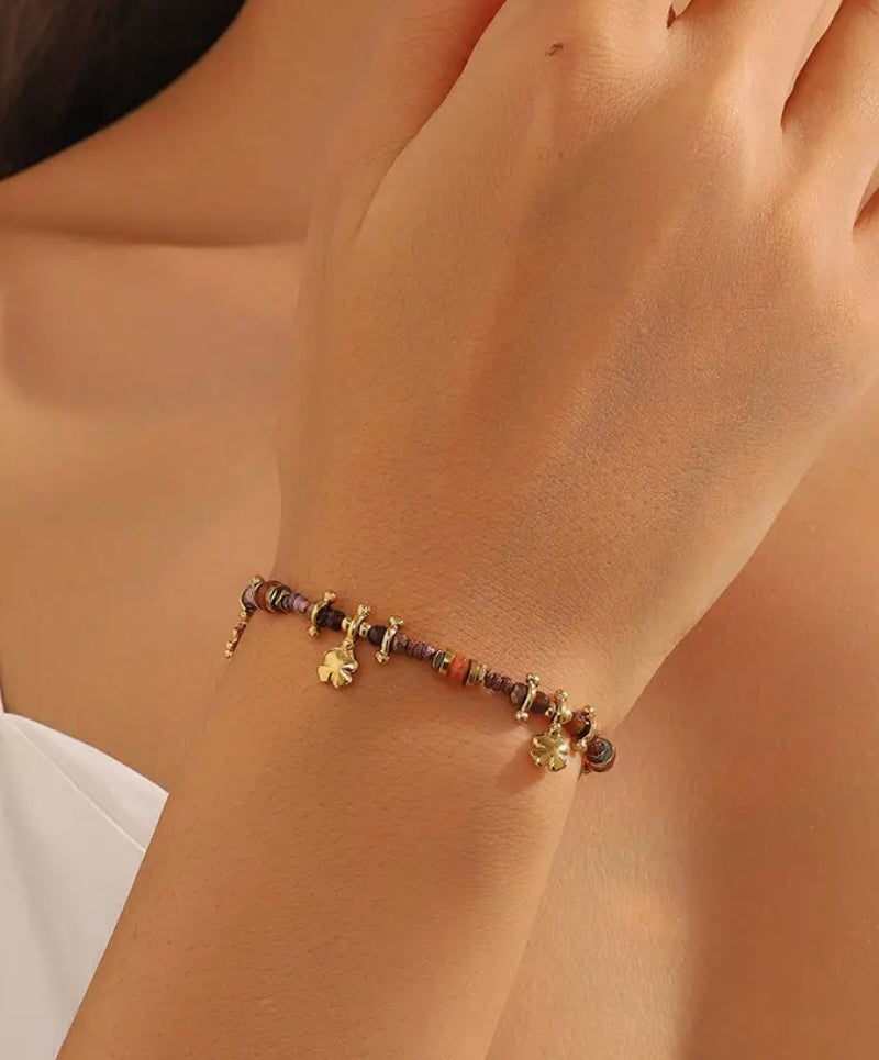 Bracelet cristal - Acier inoxydable